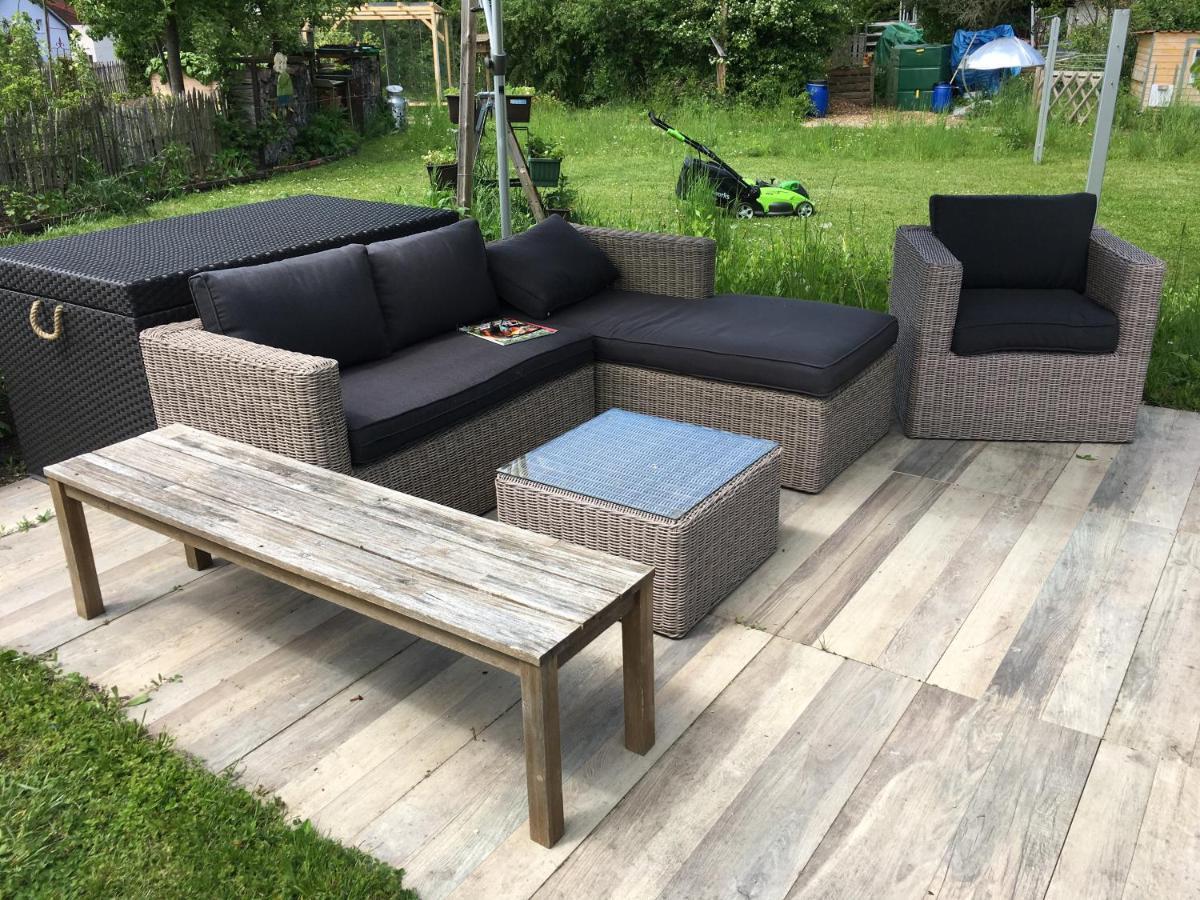 Ferienhaus Mit Naturgarten Dachsen Exteriör bild