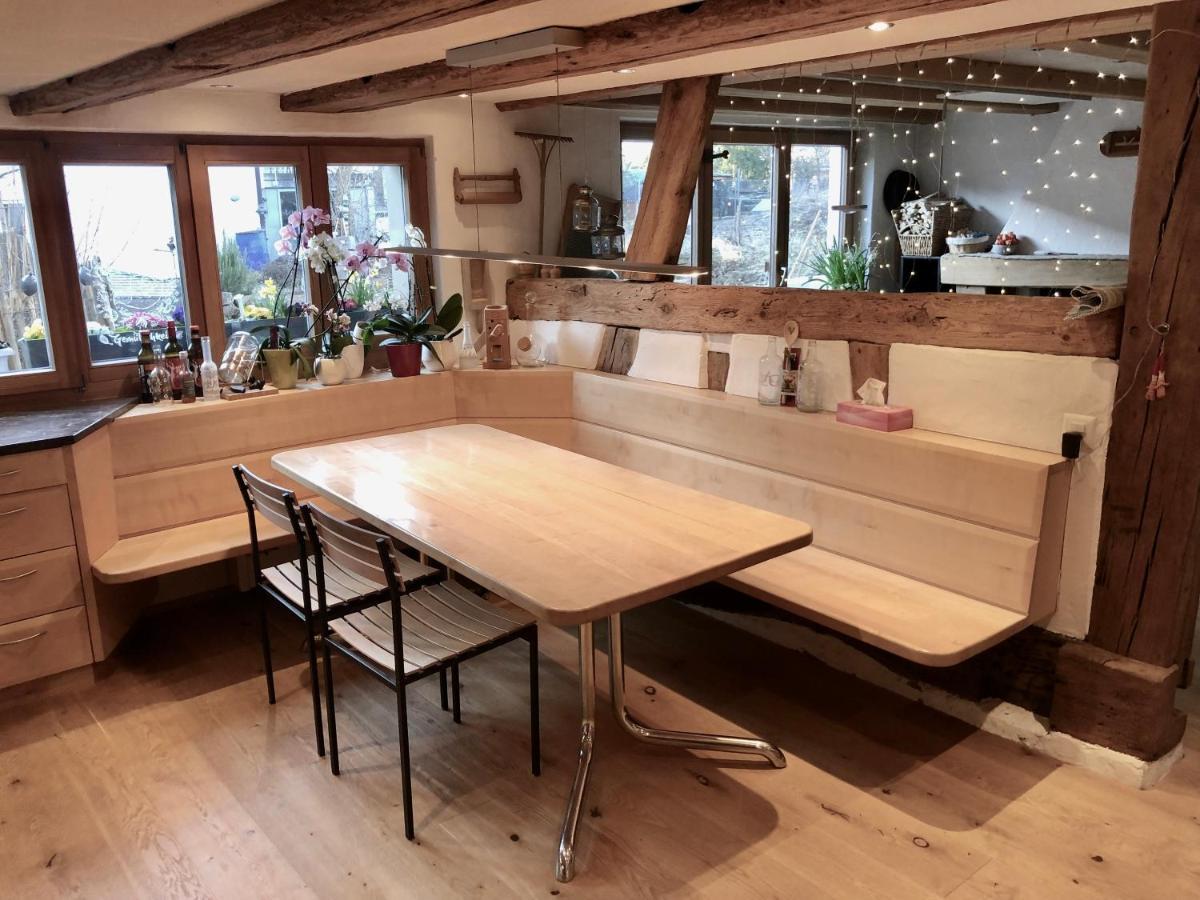 Ferienhaus Mit Naturgarten Dachsen Exteriör bild