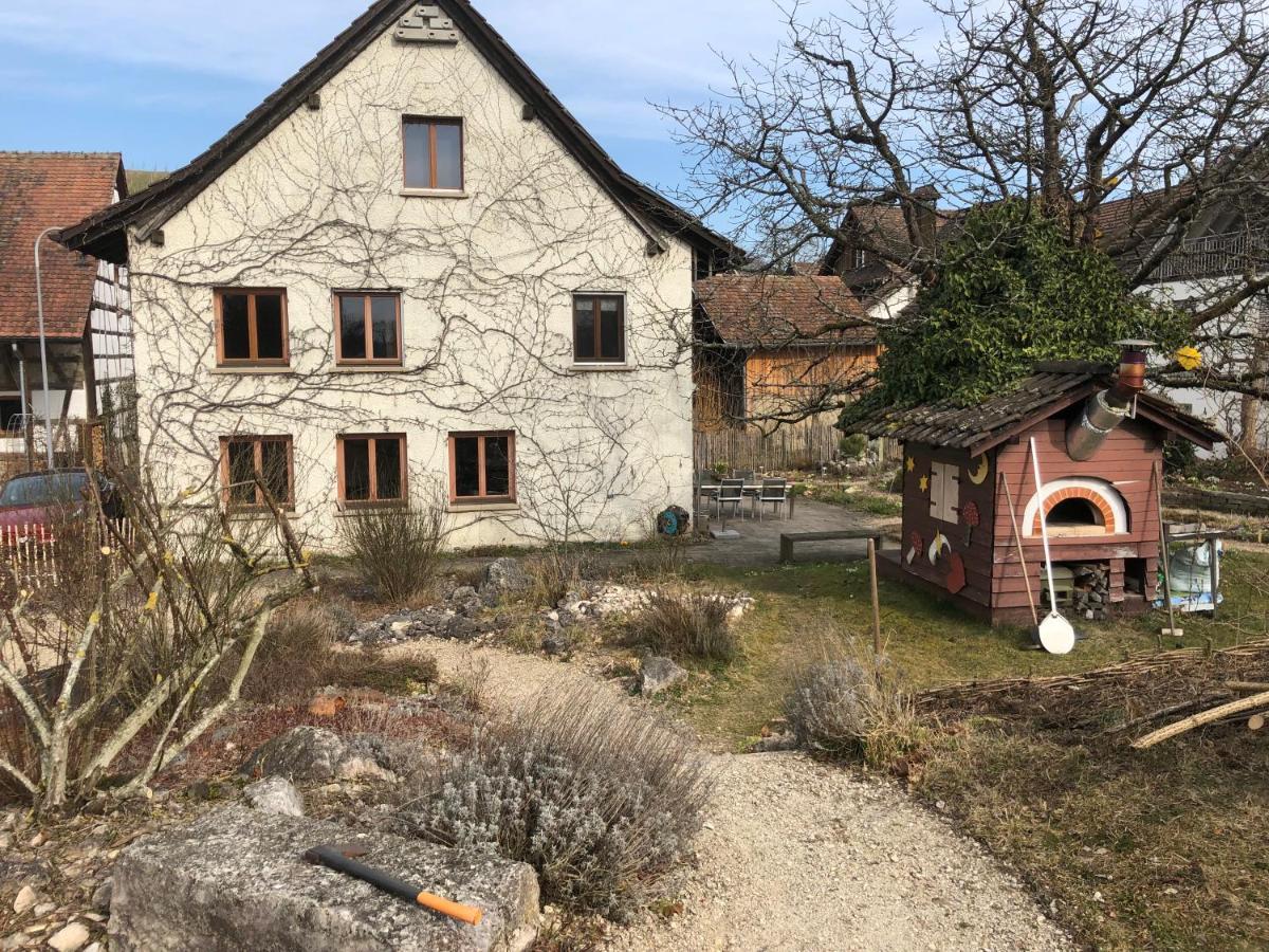 Ferienhaus Mit Naturgarten Dachsen Exteriör bild