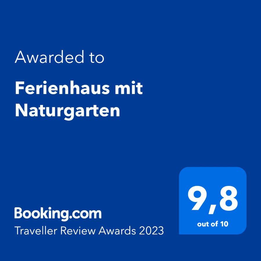 Ferienhaus Mit Naturgarten Dachsen Exteriör bild